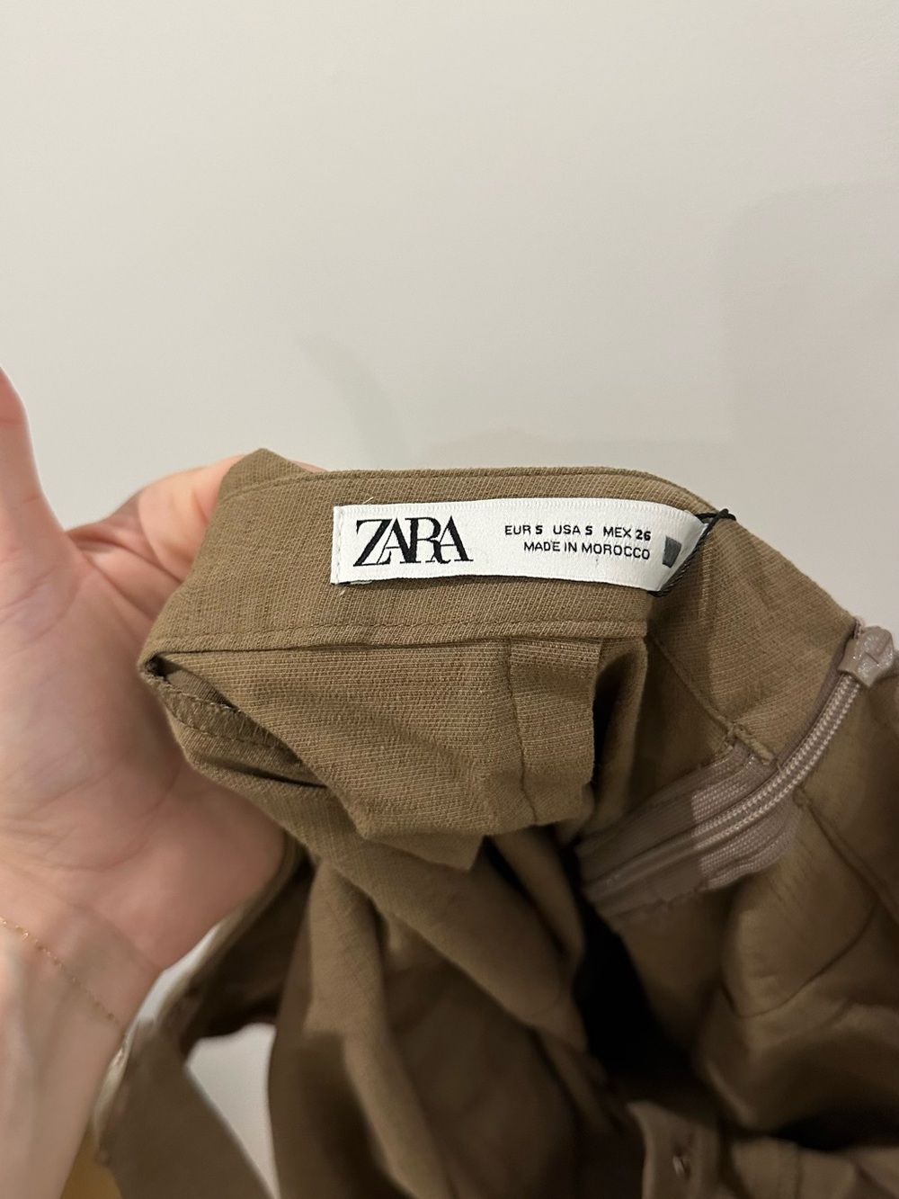 Zara Buckle Halter Mini Dress - Picture 7 of 7